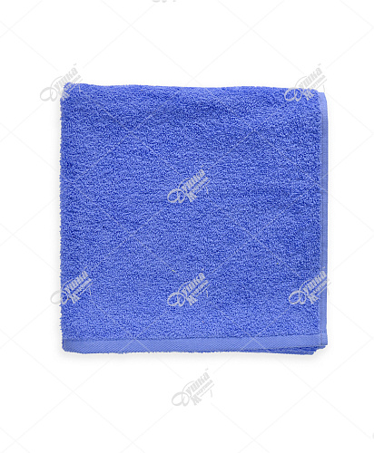 Полотенце голубое без бордюра ВВ