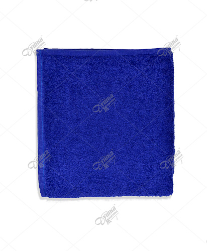 Полотенце темно-синее без бордюра ВВ