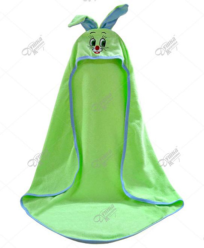 Уголок детский зеленый с ушками