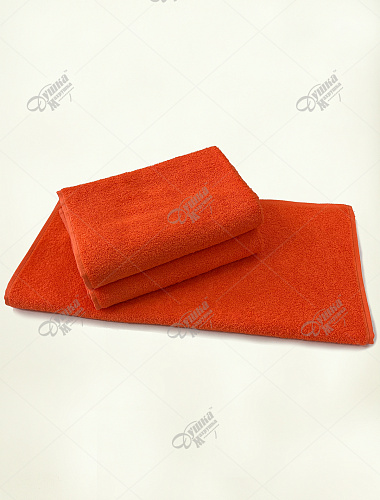 Полотенце оранжевое без бордюра ВВ