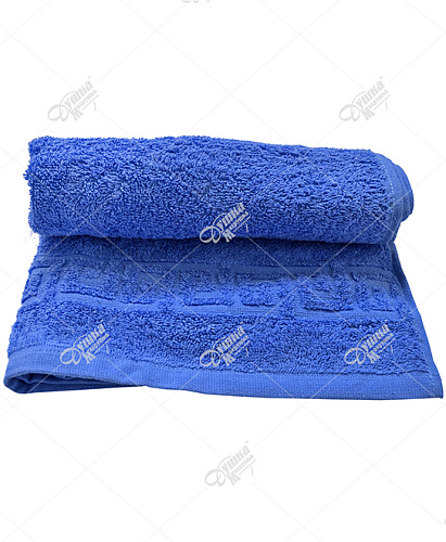 Полотенце синее для бассейна
