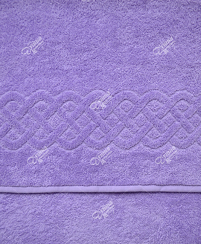 Полотенце фиолетовое "Плэйт"