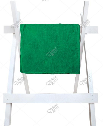 Простынь махровая зеленая туркмения